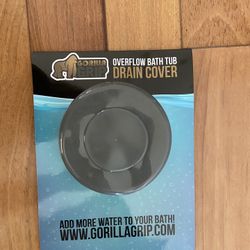 Gorilla Grip Overflow Drain Cover