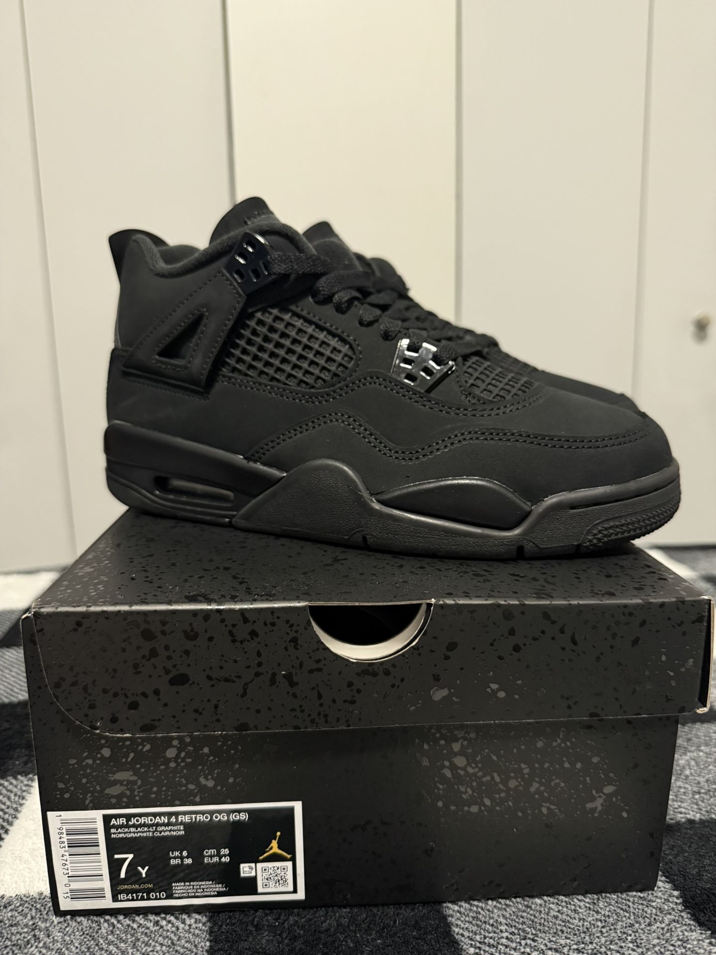 Jordan 4 Black Cat (GS)