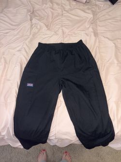 Black scrub pants