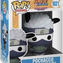 Funko Pop Sanrio x Naruto Shippuden - Pochacco as Kakashi