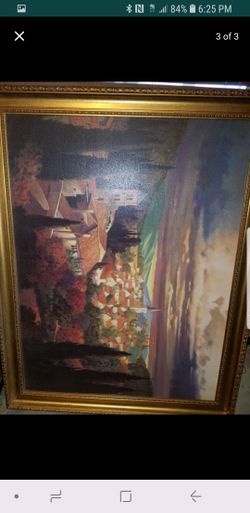 Framed art work