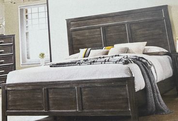 Queen size bed just the bed