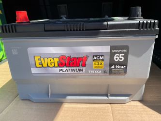 New car battery