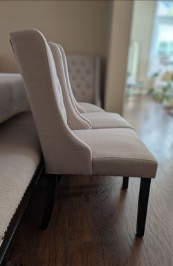 Set of Dining Chairs in excellent condition - no pets and non smoking