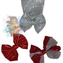 Valentines Headwraps And Bows Glitter