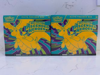 Pokémon TCG Mega Evolution Ascended Heroes Elite Trainer Box (x2)