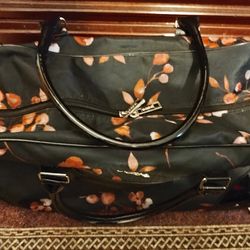 Bebe Rolling Duffle Carry-on Or Weekend Bag