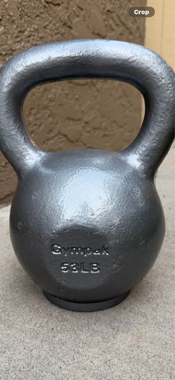 GYMPAK CAST IRON KETTLEBELL 53 LB ( 24 KG )