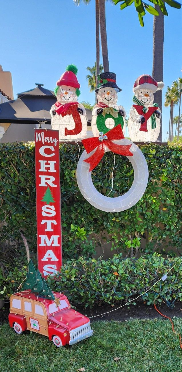 CHRISTMAS SNOWMAN JOY for Sale