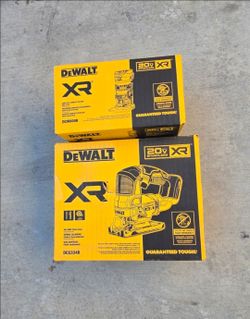 Dewalt 20v Jigsaw And Router Brushless XR With Variable Speed Brand New Tools Only