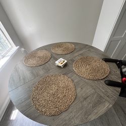 Wooden Round Dining Table