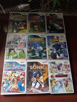 Wii Video Games $20 each