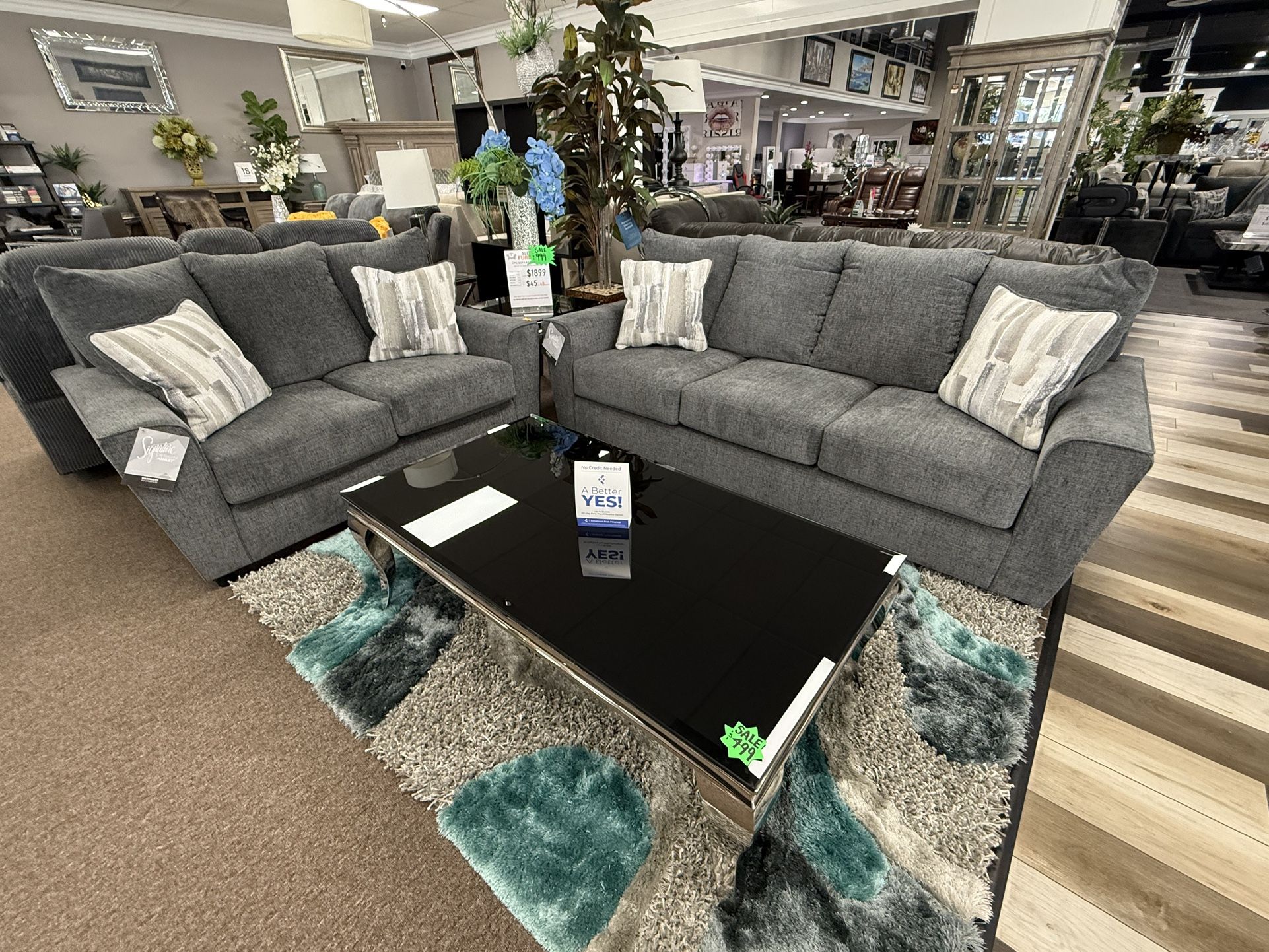 2 Pc Sofa And Loveseat