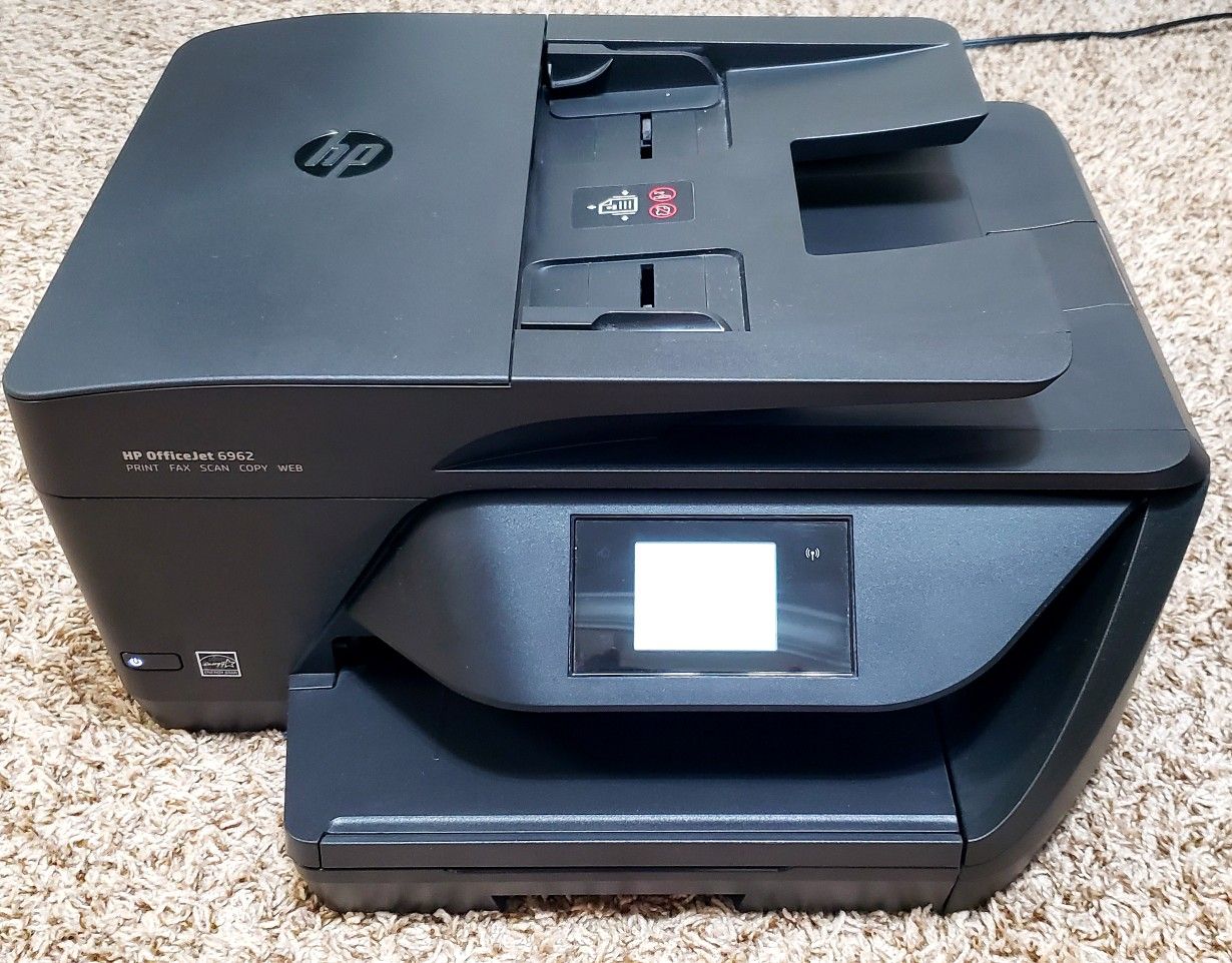 HP OfficeJet Pro 6962 All-in-One Printer, Black