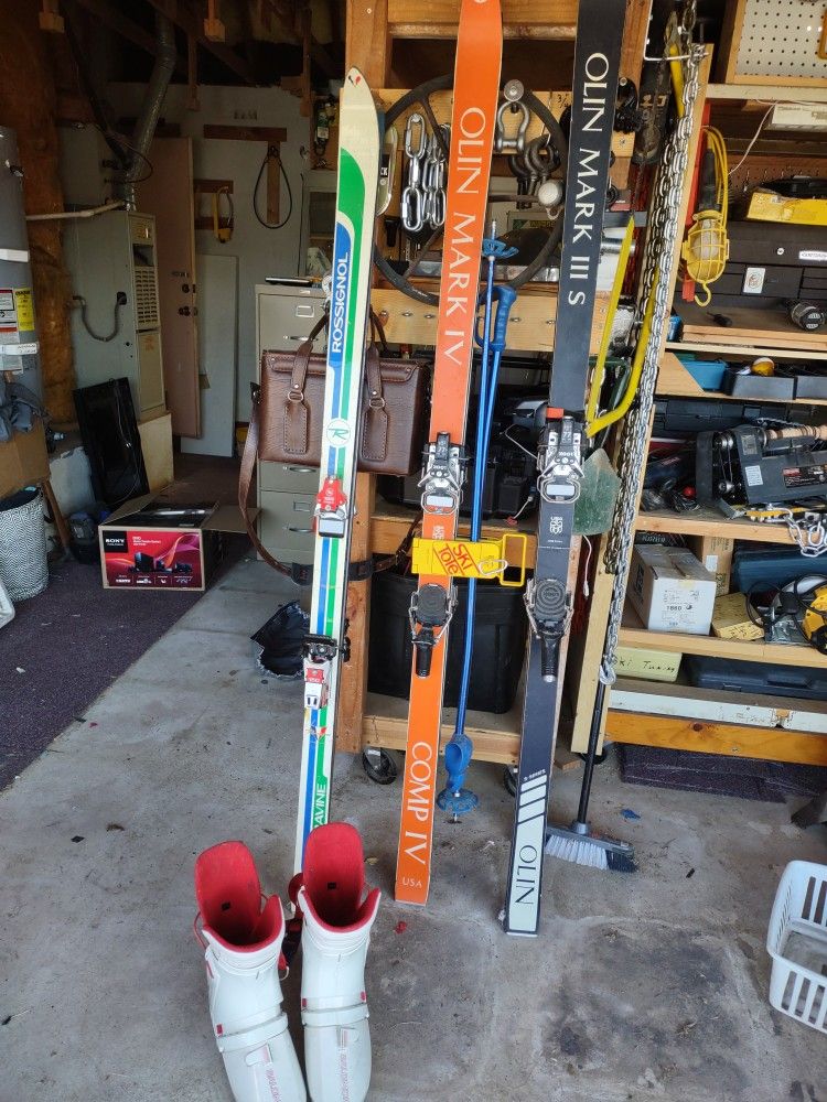 Snow Skis ....Rossignol.... Olin Mark IV..... Olin Mark III S