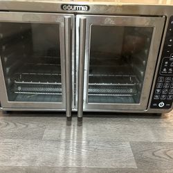 Gourmia XL Digital Air Fryer Toaster Oven with Single-Pull French Doors