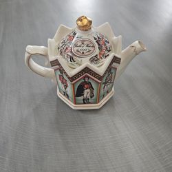 The Battle   Of Waterloo 1815 Ceramic Teapot