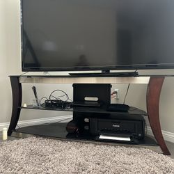Glass TV Stand