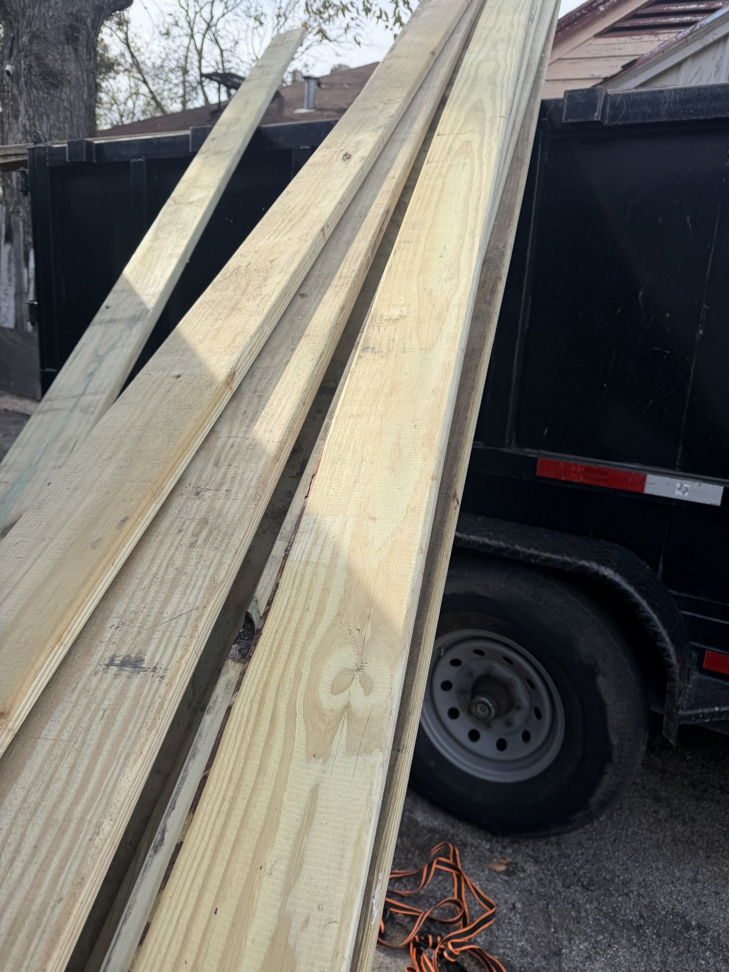 Pressure treated Decking 1x5 1/2 x 20 ft