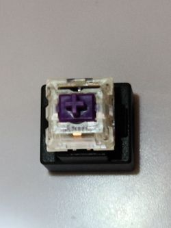Kailh Pro Purple mechanical keyboard switches x120