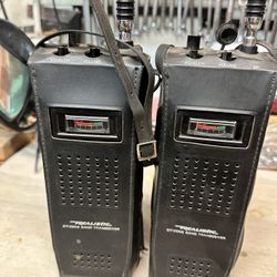 Antique Realistic Walkie Talkies 