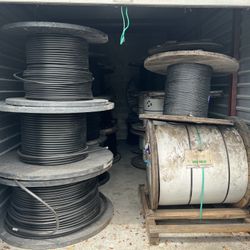 Fiber Optic Cable Spools , Television , Internet , Phone service (25 ) spools