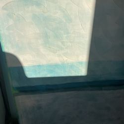 Large Abstract Coastal Canvas – Modern Minimalist Ocean Tones