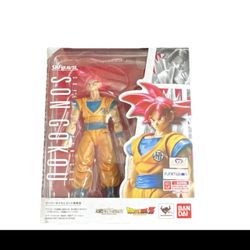 Sh Figuarts Super Saiyan God Super Saiyan Goku