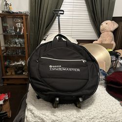 Yamaha Cymbal Bag / Case 22” on wheels No Rips No Wear