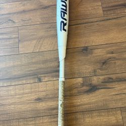 Rawlings Quatro Fastpitch -10 Softball Bat FP7Q10 White 32” 22 oz USSSA ASA