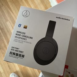 Audio-Technica Wireless Noise Cancelling Bluetooth Headphones