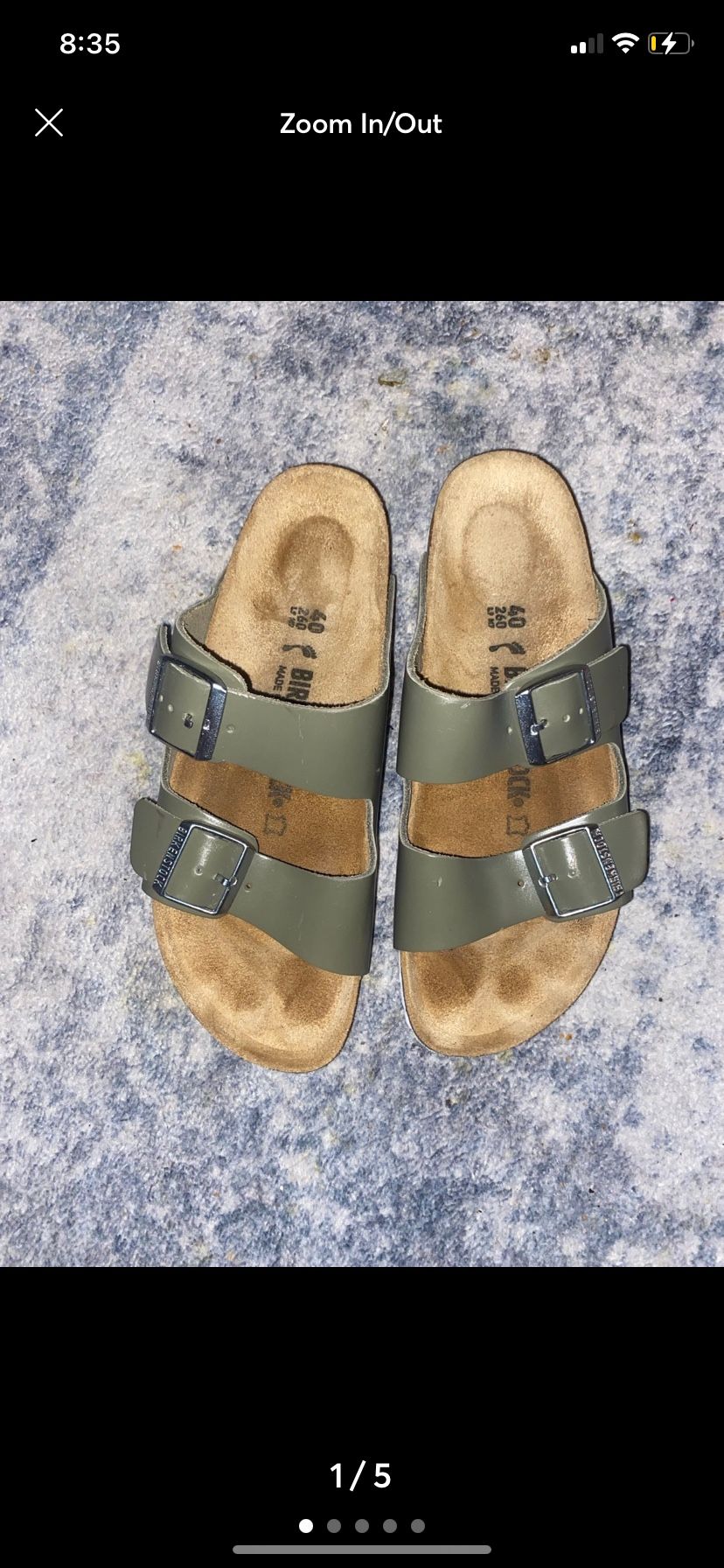Birkenstocks Size Women’s 9