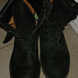 Black Timberland And Retro Jordan 2s  Size 10 Both 