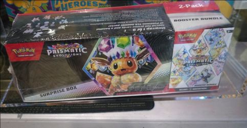 Prismatic Evolutions Booster Bundle + Surprise Box Bundle