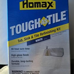 Homax Tough As Tile Refinishing Kit White