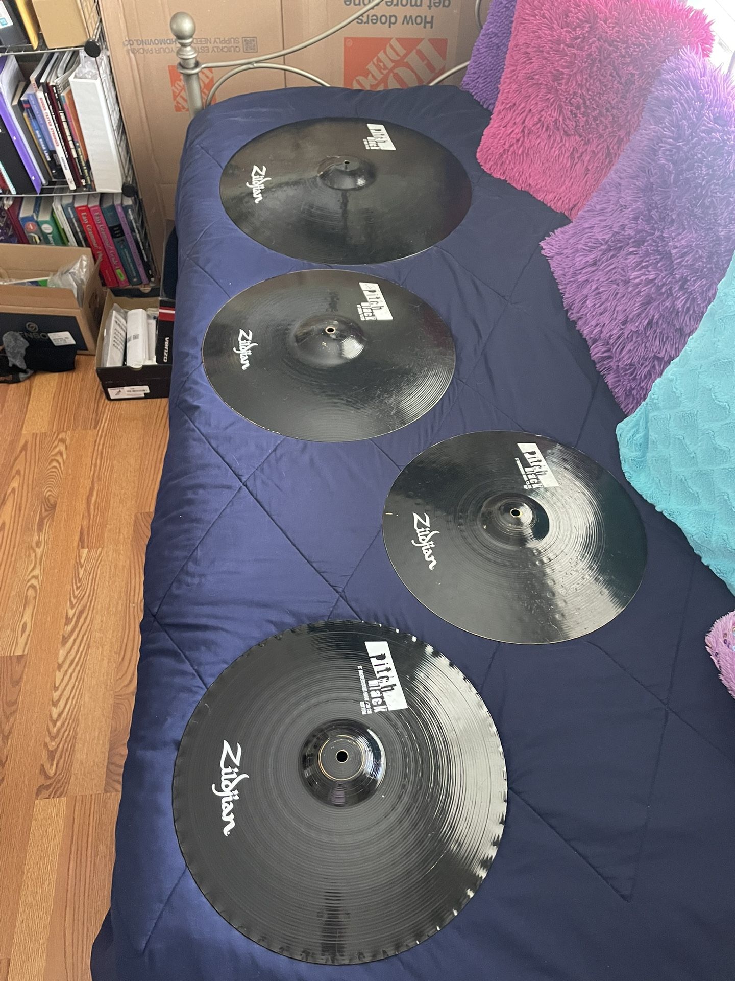 Zildjian Pitch Black Cymbals for Sale in Riverside, CA OfferUp