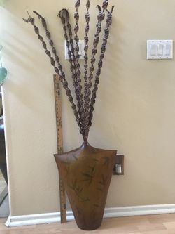 Wooden vase