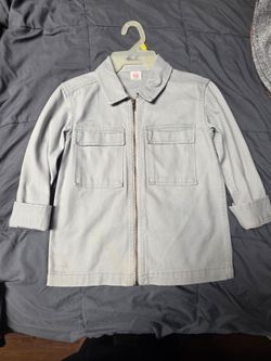 Wonder Nation Boys Utility Jacket gray size 6/7