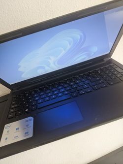 Working Fine DELL INSPIRON 15 15.6" SCREEN 8GB RAM INTEL WINDOWS 11 LAPTOP NOTEBOOK AND CHARGER