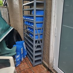 Metal Rake Con Plastic Box 