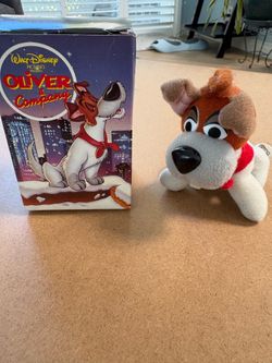 Disney Oliver and Company Dodger with box