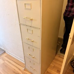 Off White File Cabinet