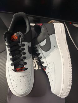 Nike Air Force 1 Low Black Smoke Grey Size 8