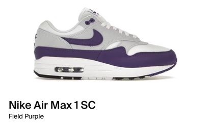 Nike Air Max 1 SC Field Purple