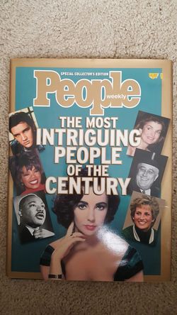 Special Collectors Edition People Weekly Hardcover Book The Most Intriguing People of The Century