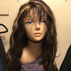 Beautiful Long Pre Plucked Lace Wig 