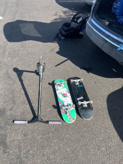 Pro scooter 2 skateboards