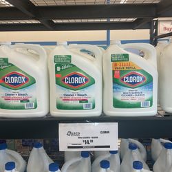 Clorox Cleaner + Bleach 180 Oz/5.32 L Bottle