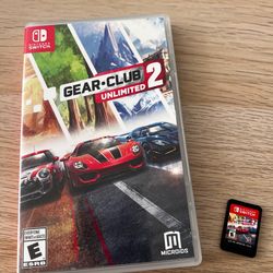 Nintendo Switch Gear Club Unlimited 2 Video Game