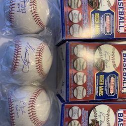 Autographed Baseball Collection Lot - 